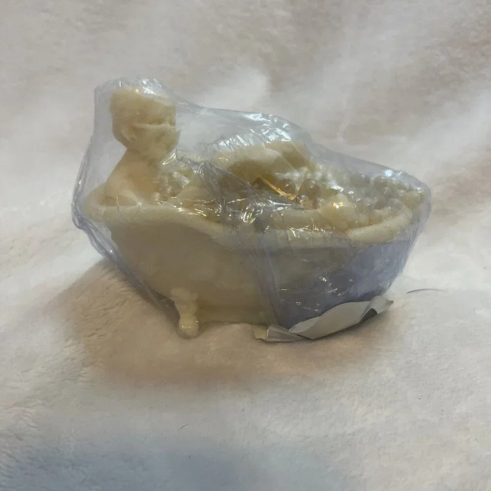 Vintage Soap‎ Figure Velvet Sugar Grandma In A Bubble Bath For Decorative Accent